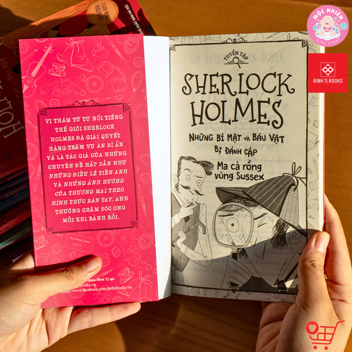 Sách - Tuyển tập Sherlock Holmes - Những bí mật và báu vật bị đánh cắp (10 tập) - Đinh Tị Books