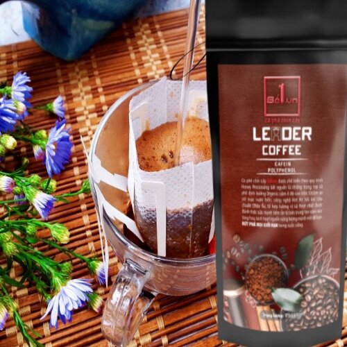 CÀ PHÊ TÚI LỌC NGUYÊN CHẤT LEADER COFFEE CHUẨN GU VIỆT