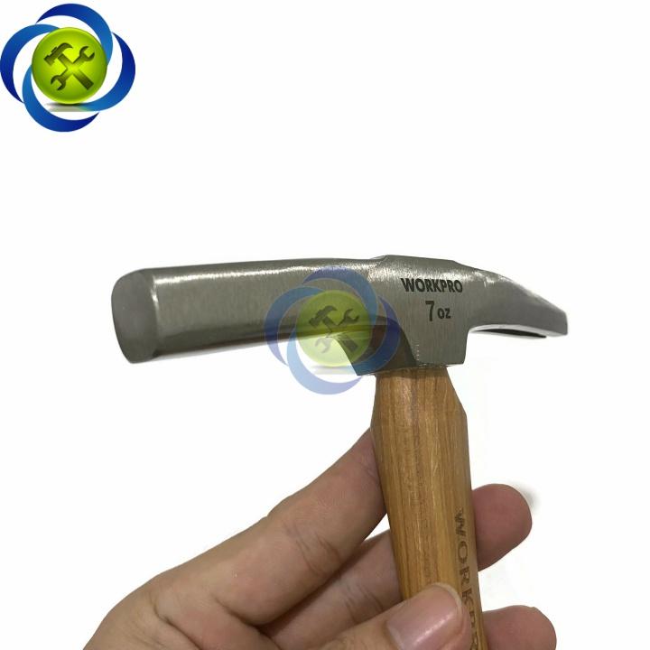 Búa gò kỹ thuật Workpro W041031 cán gỗ đầu búa nặng 198g