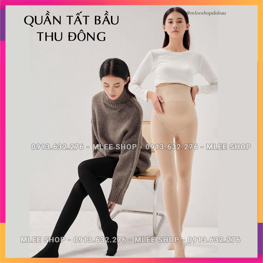 Quần Tất Bầu Thu Đông | Quần Tất Bà Bầu Loại Cả Bàn giữ nhiệt