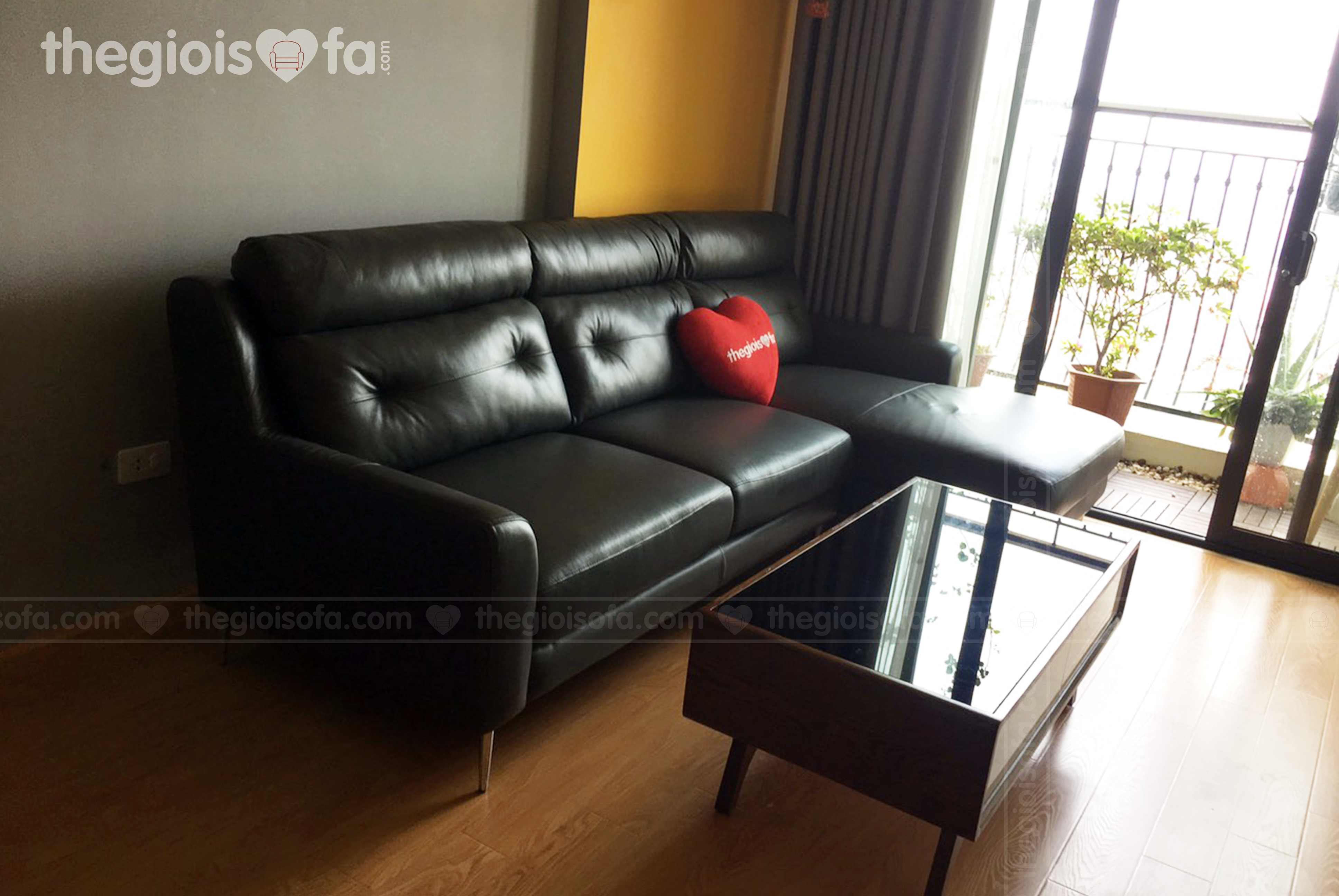 Sofaland Hilbert góc – Sofa da bò