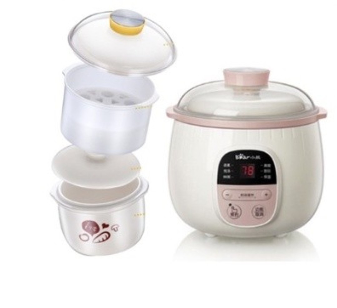 Nồi nấu chậm Bear 1.6 lít SUBE002 - Hàng chính hãng