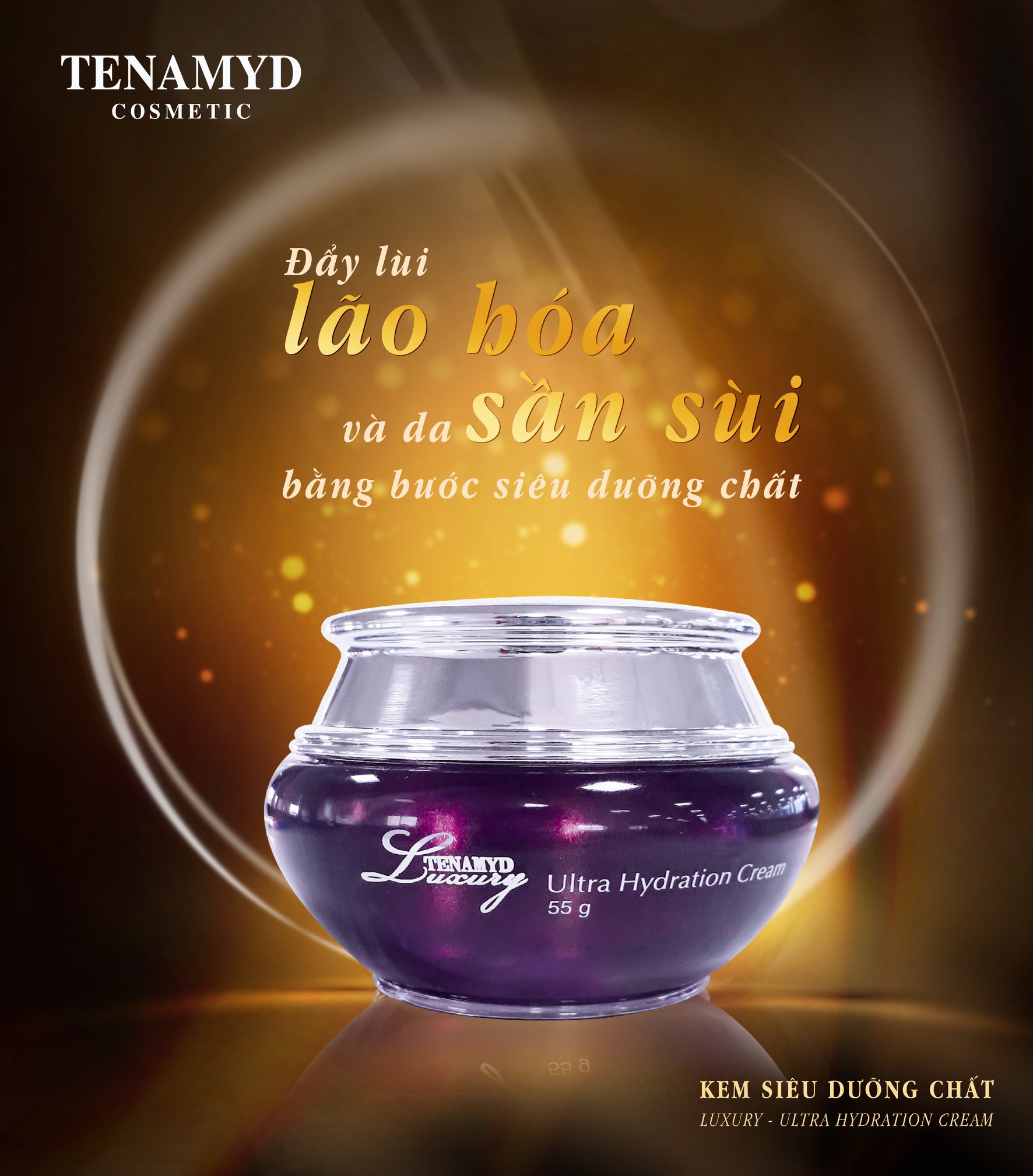 Kem siêu dưỡng chất TENAMYD Luxury Ultra Hydration Cream 55g