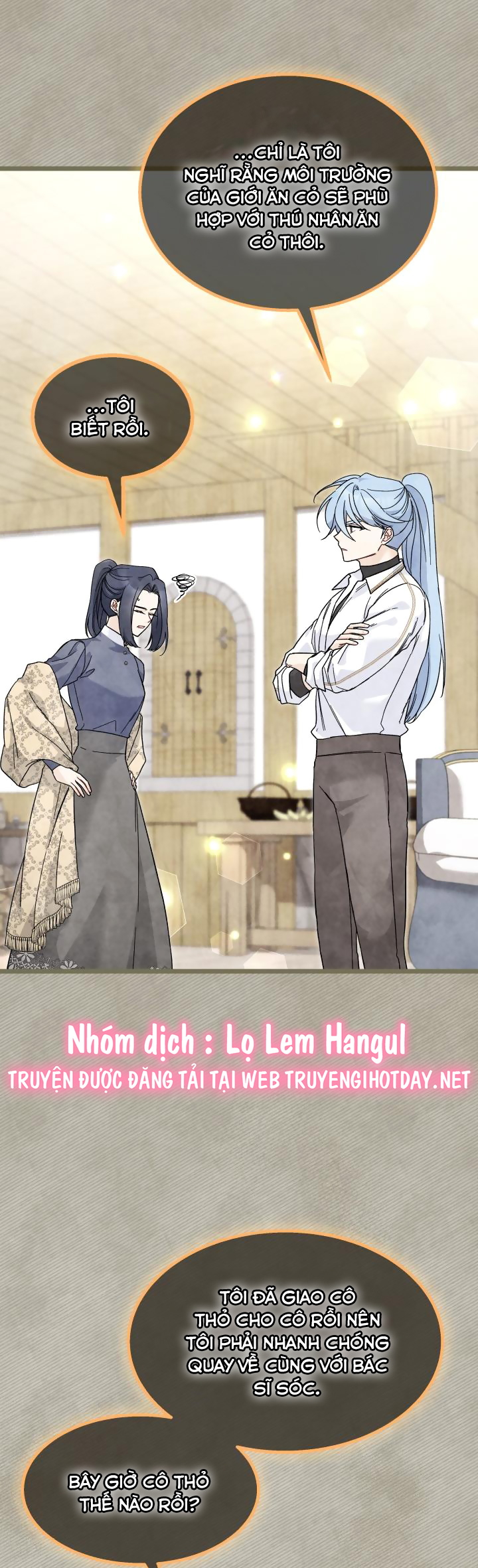 mối liên kết giữa báo đen và bé thỏ chapter 123 3