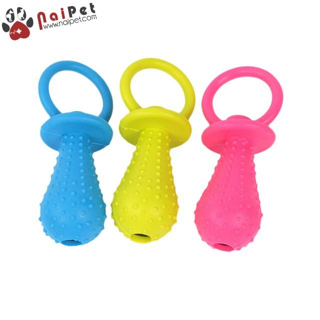 Đồ Chơi Cao Su Hình Núm Ti Cho Thú Cưng - Lida Pet Shop