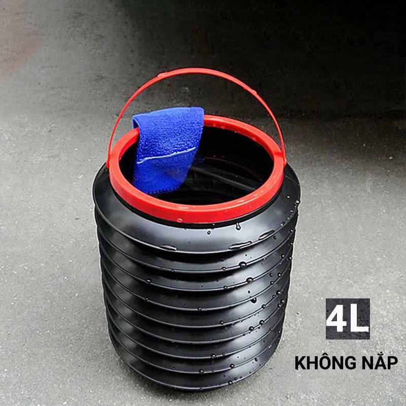 Thùng rác mini gấp gọn tiện ích cho xe ô tô và gia đình