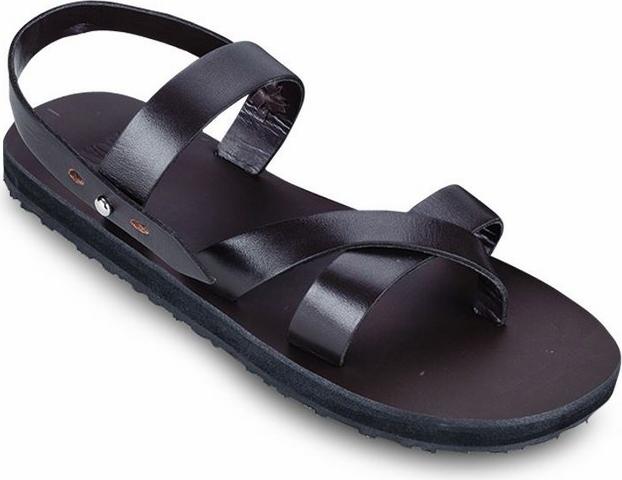 Giày Sandal Nam Da Casual - Nâu