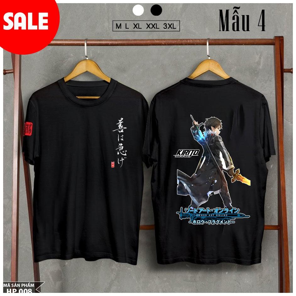 Mẫu áo thun Unisex Anime nhiều mẫu cực chất