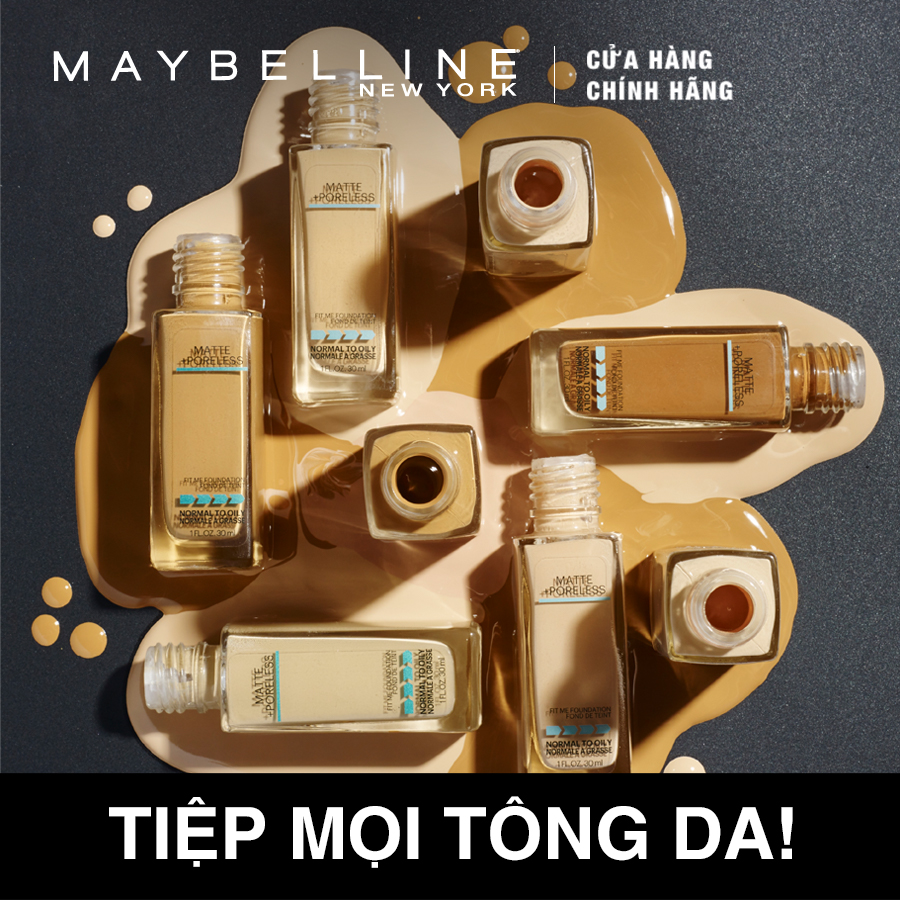 Kem Nền Mịn Lì Từ Nhiên Maybelline Fit Me (30ml)