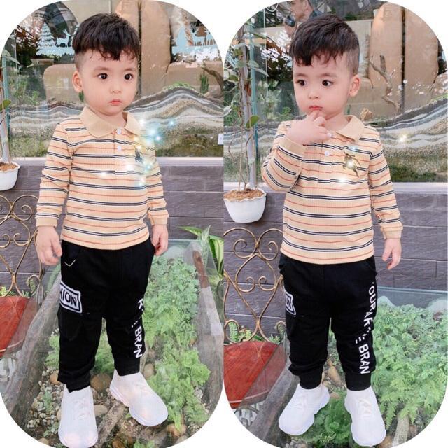 Set bộ bé trai bé gái sành điệu