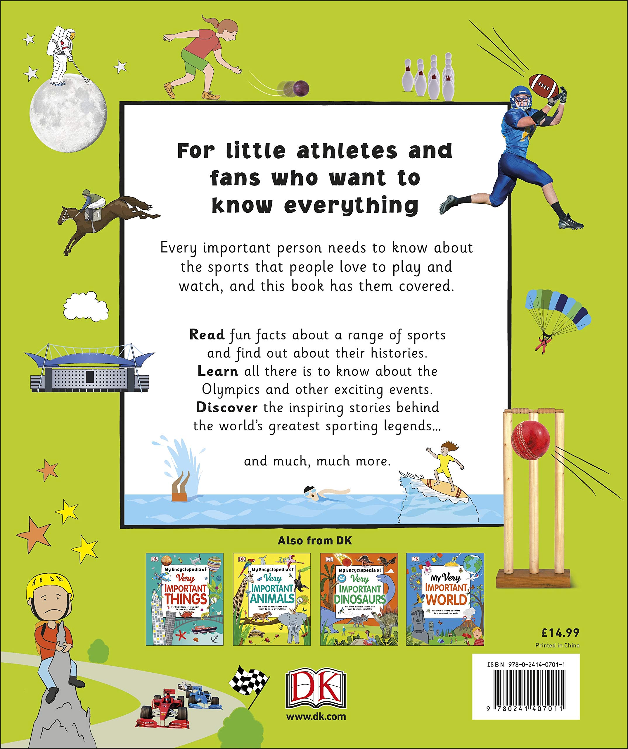 My Encyclopedia Of Very Important Sport: For Little Athletes And Fans Who Want To Know Everything