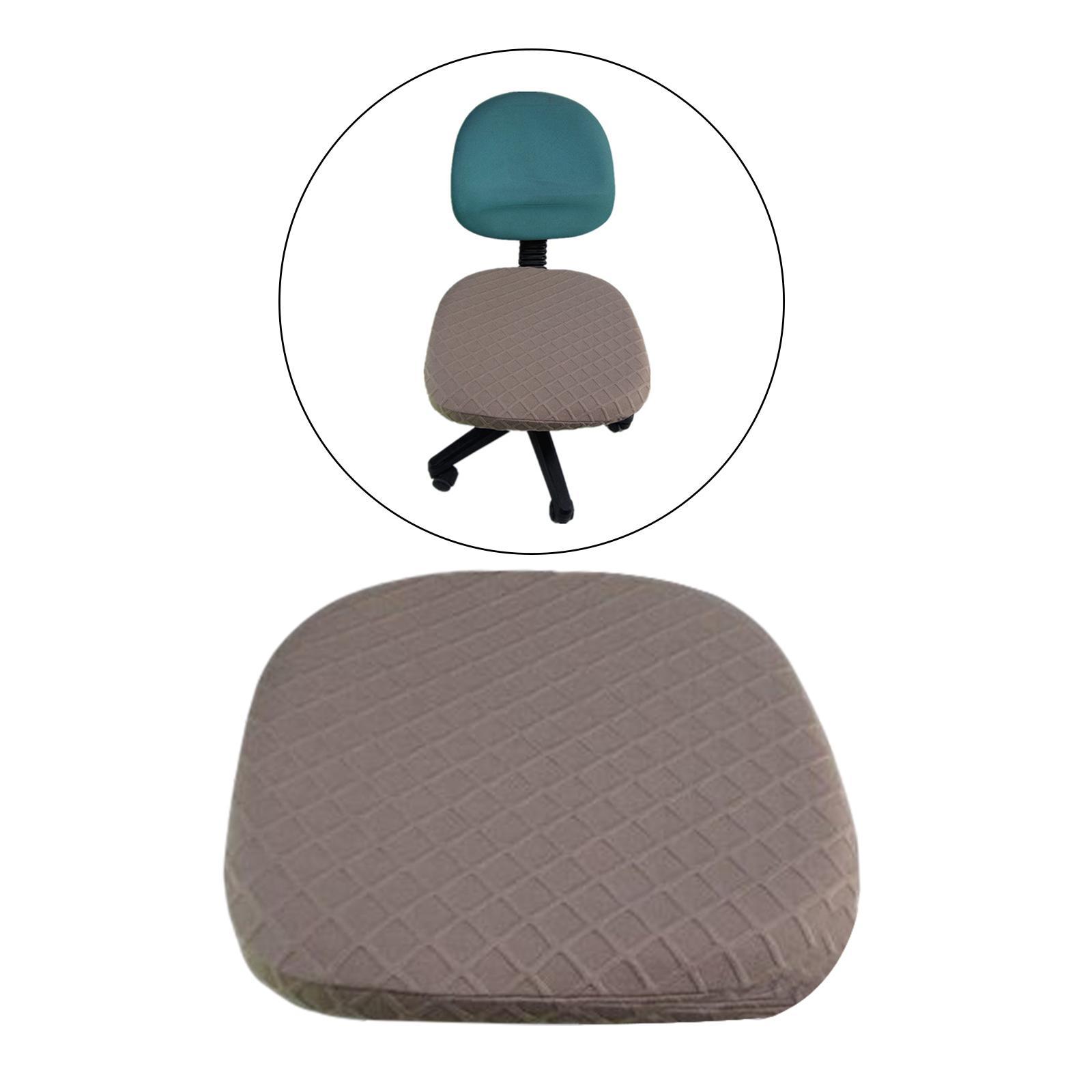 Stretch Jacquard Computer Chair Seat Cover Durable Fabric