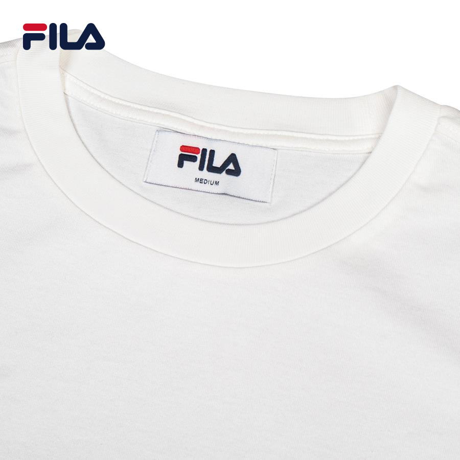 Áo thun tay ngắn thời trang unisex Fila SHORT SLEEVE TEE - FW2RSE3007M-WHI