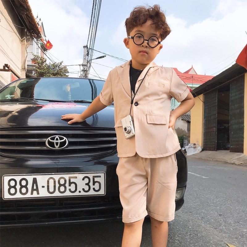 Sét Quần áo Vest, Quần áo vest Cho Bé Trai Phong Cách Hàn Quốc Cao Cấp,T3 đáng yêu baby, hàng may tại xưởng T3