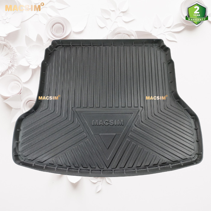 Lót cốp xe ô tô Kia K3 2017 đến nay chất liệu TPV thương hiệu Macsim màu đen
