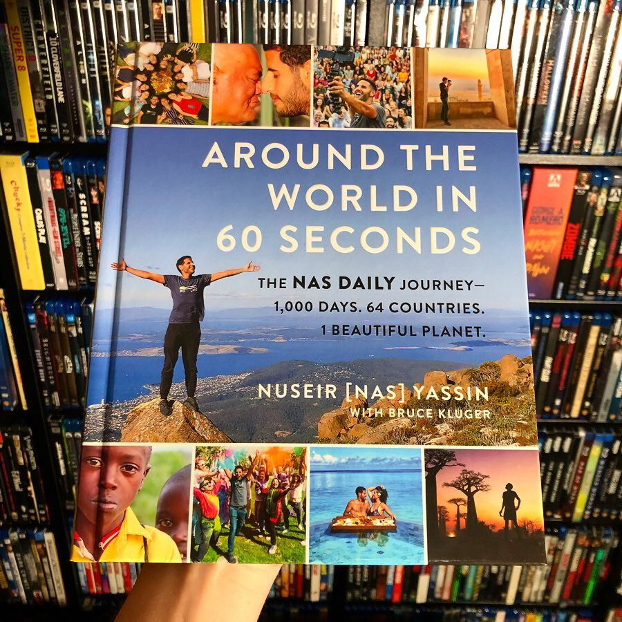 Around the World in 60 Seconds: The Nas Daily Journey - 1,000 Days. 64 Countries. 1 Beautiful Planet.