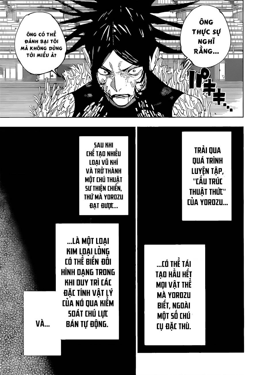 jujutsu kaisen - chú thuật hồi chiến chapter 217 16