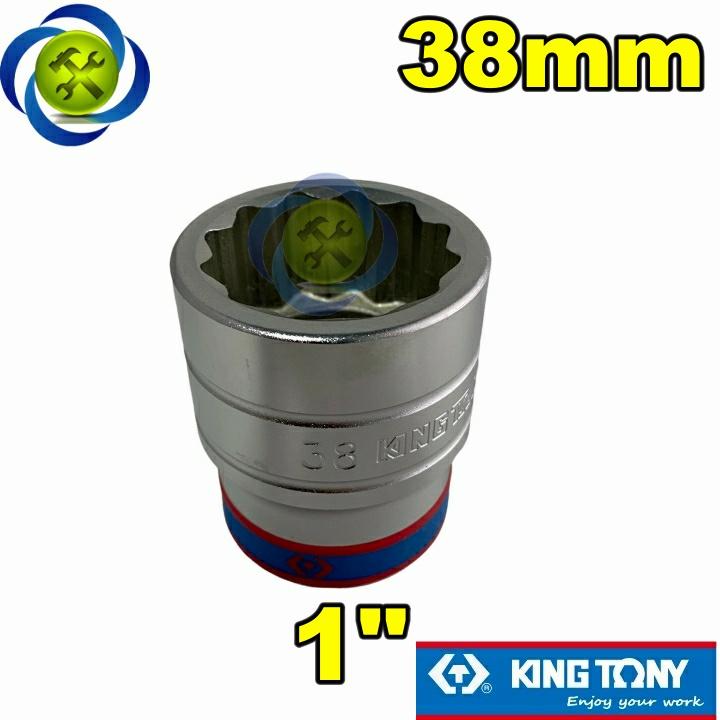 Tuýp 38mm loại 1 inch ngắn 12 cạnh Kingtony 833038M