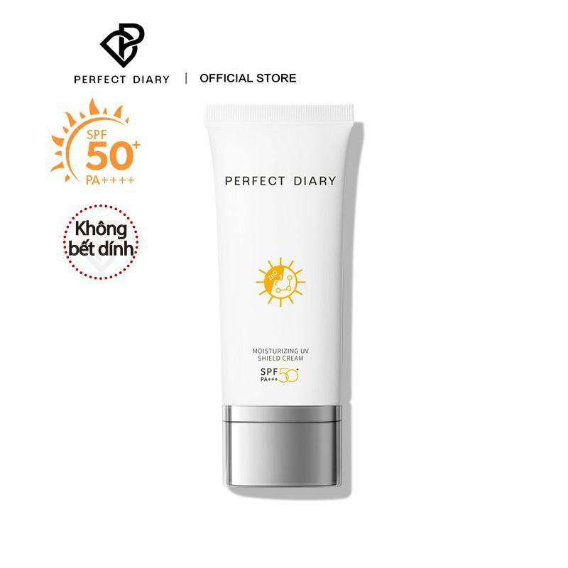 Kem chống nắng PERFECT DIARY SPF50+ bảo vệ khỏi tia UV PA+++ dưỡng ẩm 60ml