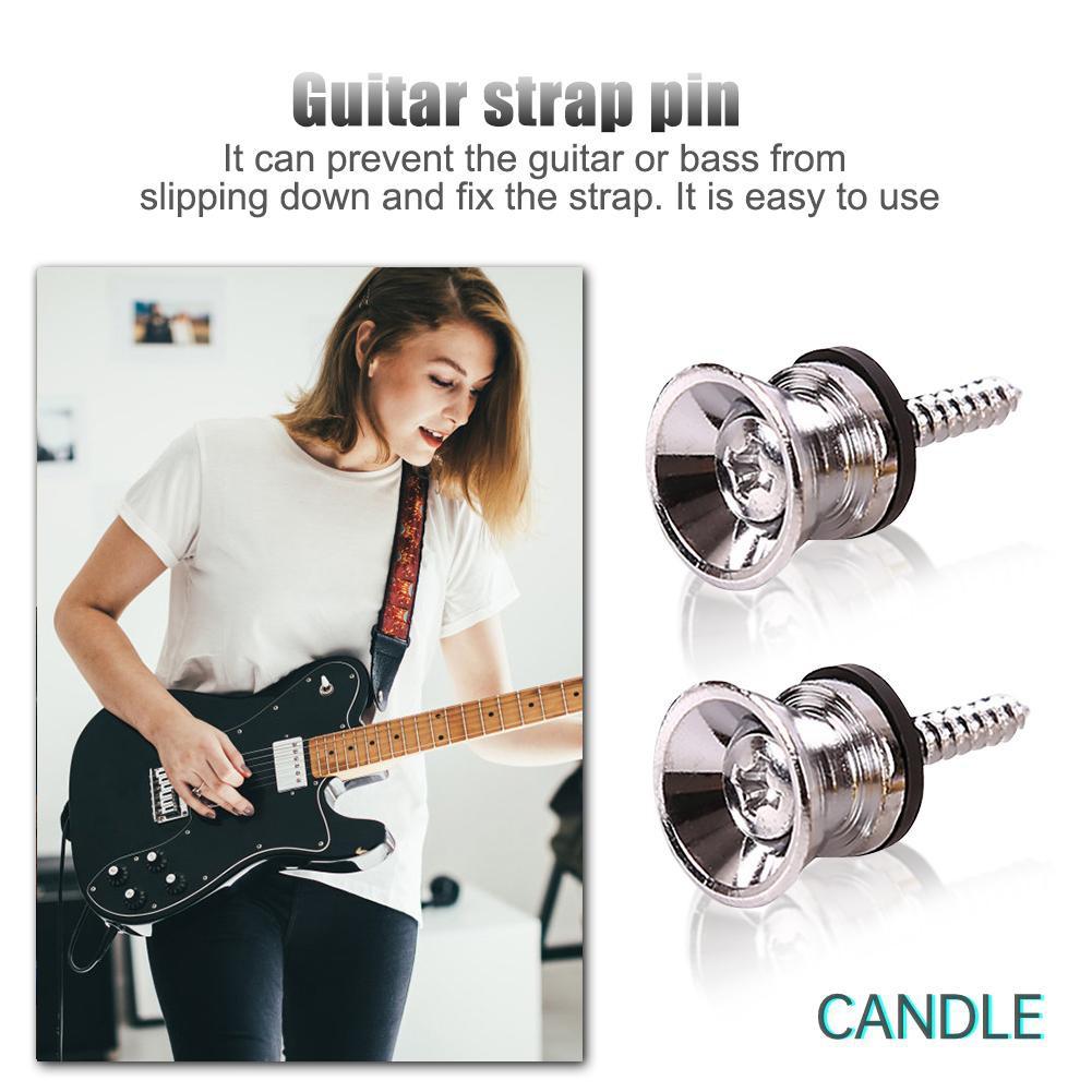Set 2 Khóa Dây Đàn Guitar / Ukulele Chống Trượt