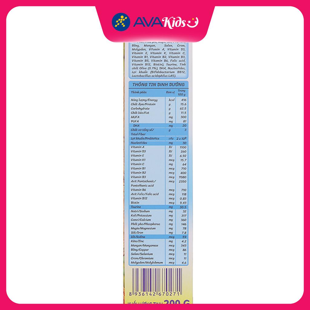 Bột ăn dặm MetaCare cá hồi, phô mai, cải bó xôi và olive hộp 200g (7 - 24 tháng) - Hàng Chính Hãng