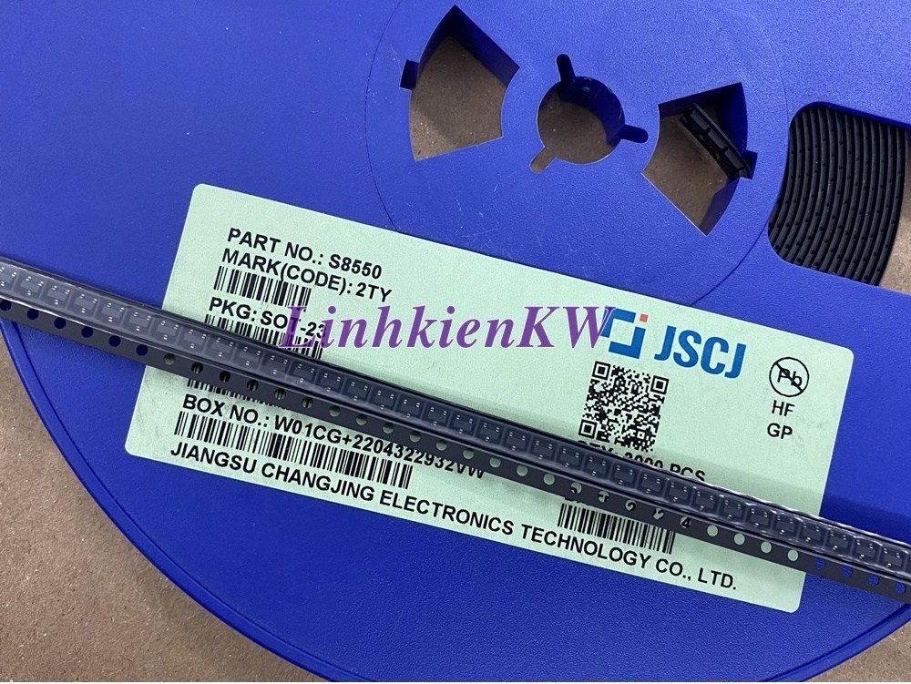 Transistor dán S8550 8550 2TY PNP 0.5A 25V SOT-23 mới !