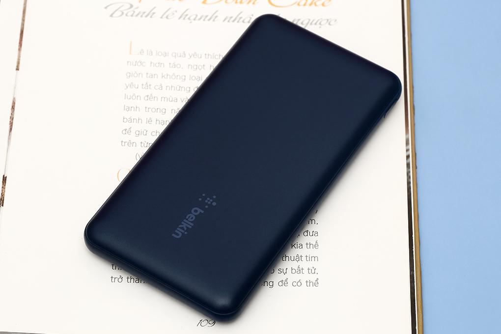 Pin sạc dự phòng Polymer 10.000 mAh Type C 15W PD Belkin Pocket Power BPB011 - Hàng chính hãng