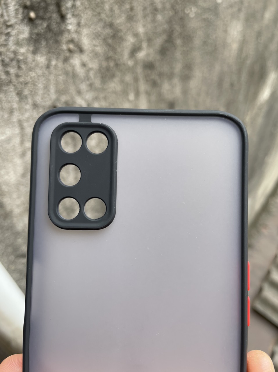 Ốp lưng nhám mờ cho Oppo A52 chống sốc, bảo vệ Camera
