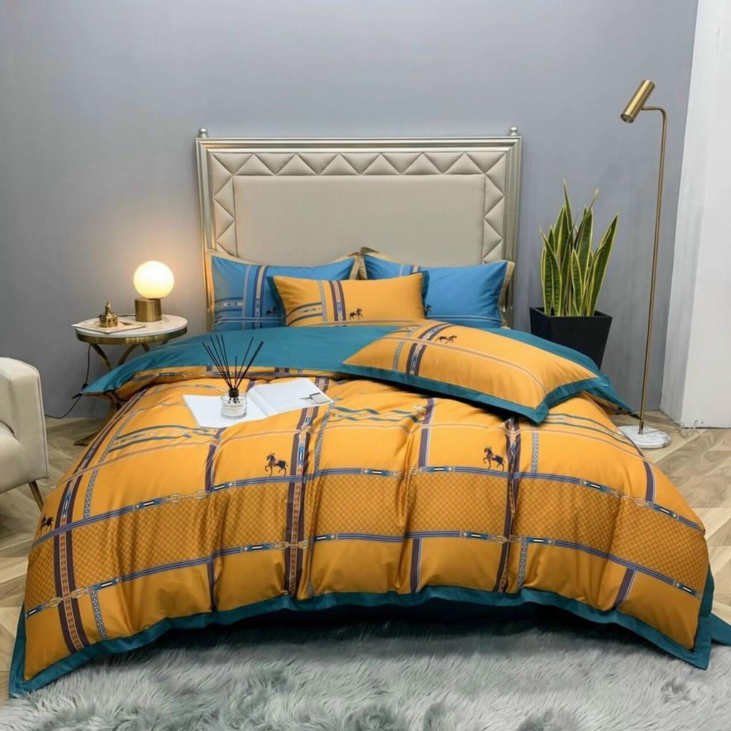 Bộ Chăn ga Gối Lụa mã Đáo 60s - Hàng Cao Cấp