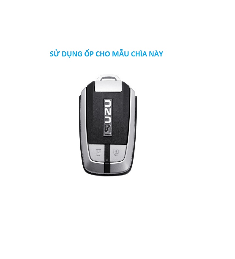 Ốp Bảo Vệ Chìa Khóa Xe Isuzu Hợp Kim Kẽm