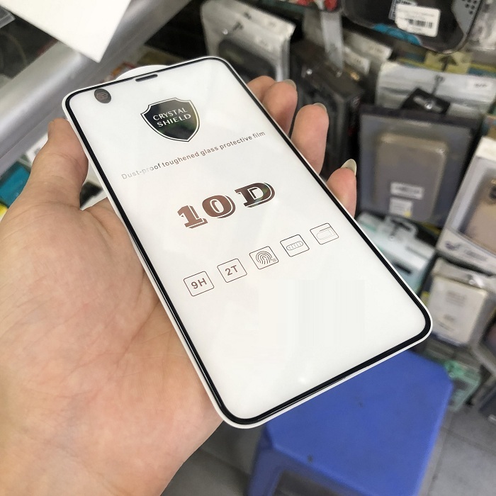 Tấm dán kính cường lực full màn hình 10D dành cho iPhone 11