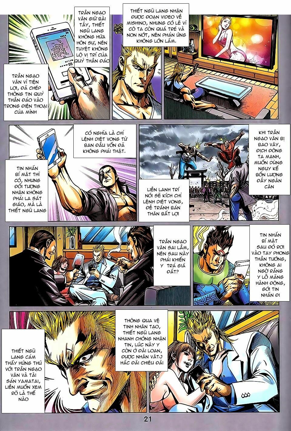 thạch hắc long truyện chapter 86 19