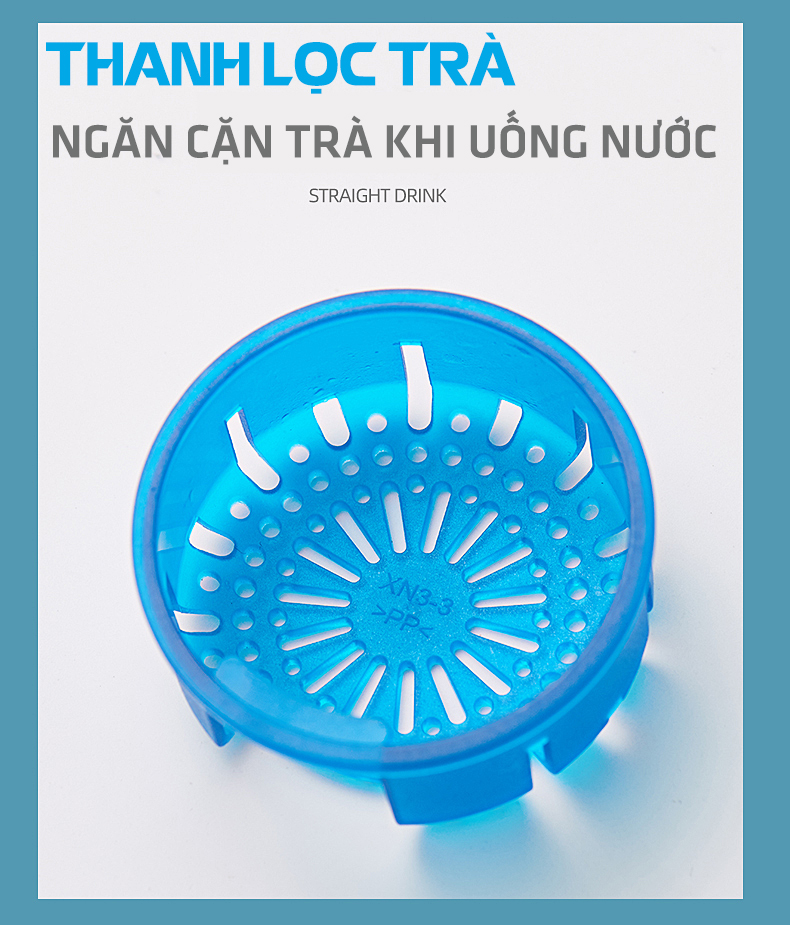 Bình Nước Tập Gym, Thể Thao, Đi Học UZSPACE Chất Liệu TRITAN BPA-FREE (500ml)