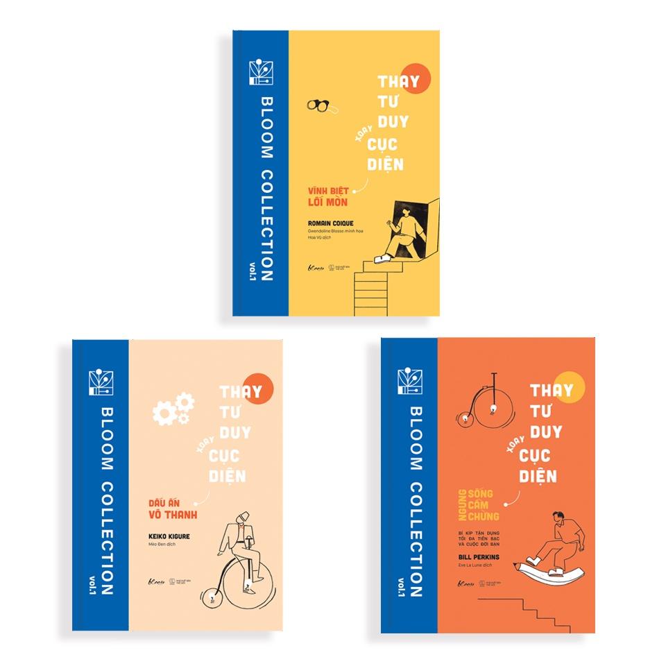 Sách Combo 3 cuốn Thay Tư Duy Xoay Cục Diện Ngưng sống cầm chừng, Vĩnh Biệt Lối Mòn, Dấu Ấn Vô Thanh - Skybooks