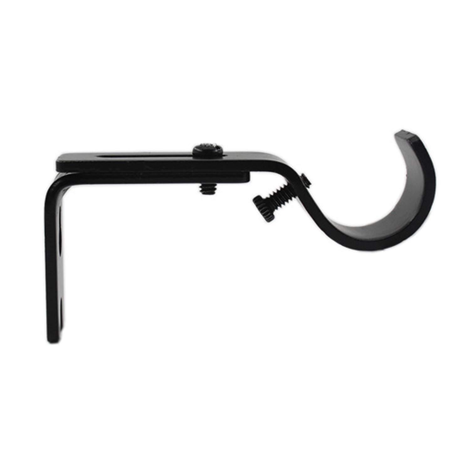 3 PCS Rèm có giá đỡ phần cứng Hỗ trợ thanh rèm hỗ trợ cho các thanh 2,54cm với ốc vít gắn