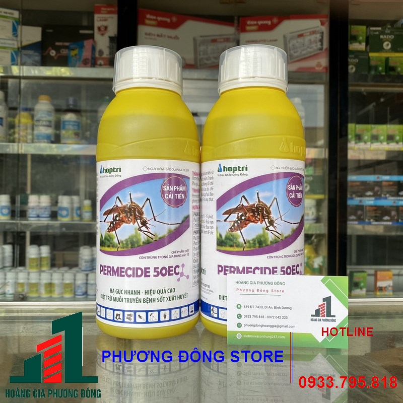 Thuốc diệt muỗi Permecida 50EC _chai 1 lít