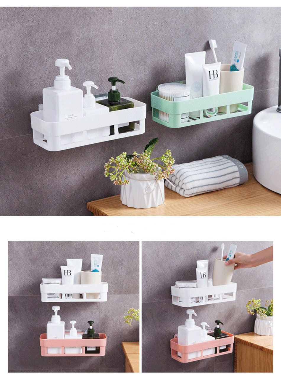 Combo 5 Món Bộ Kệ Góc Dán Tường Siêu Chắc Không Khoan Vít