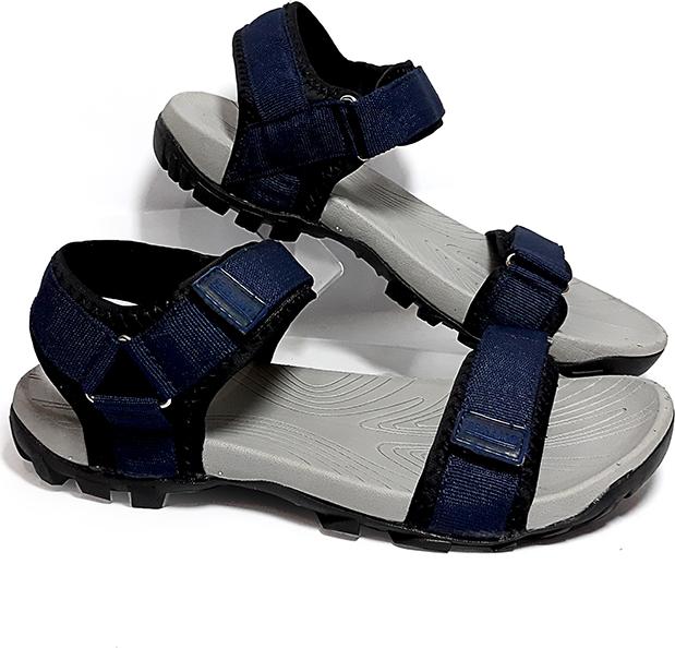 Giày Sandal Nam Teramo Quai Ngang TRM07 Xanh Đen