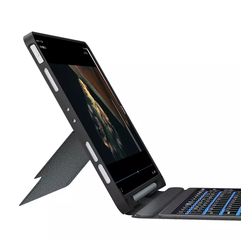 Ốp Lưng/BaoDa/Case Bàn Phím Dành Cho iPad Bluetooth Có Đèn Led Phím, Trackpad Mượt, Có Thể Tháo Rời Bàn Phím WIWU Mag Touch - Hàng Chính Hãng