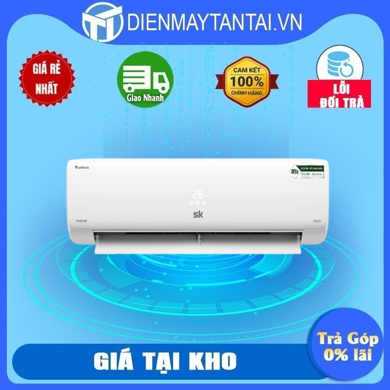 Điều Hòa Sumikura 9000Btu 1 Chiều Inverter APS/APO-092/GOLD - hàng chính hãng - chỉ giao HCM