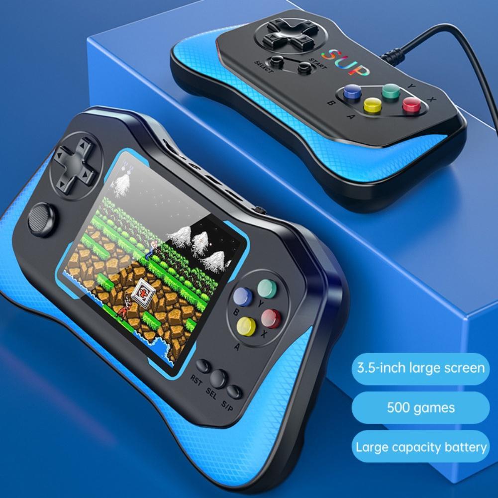 Máy chơi game cầm tay mini 500 trò chơi cổ điển kích thước di động