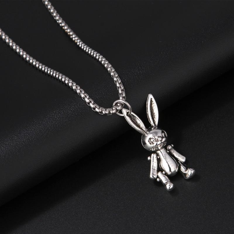 Dây chuyền TiTan Mặt chú hề phong cách Hàn Quốc