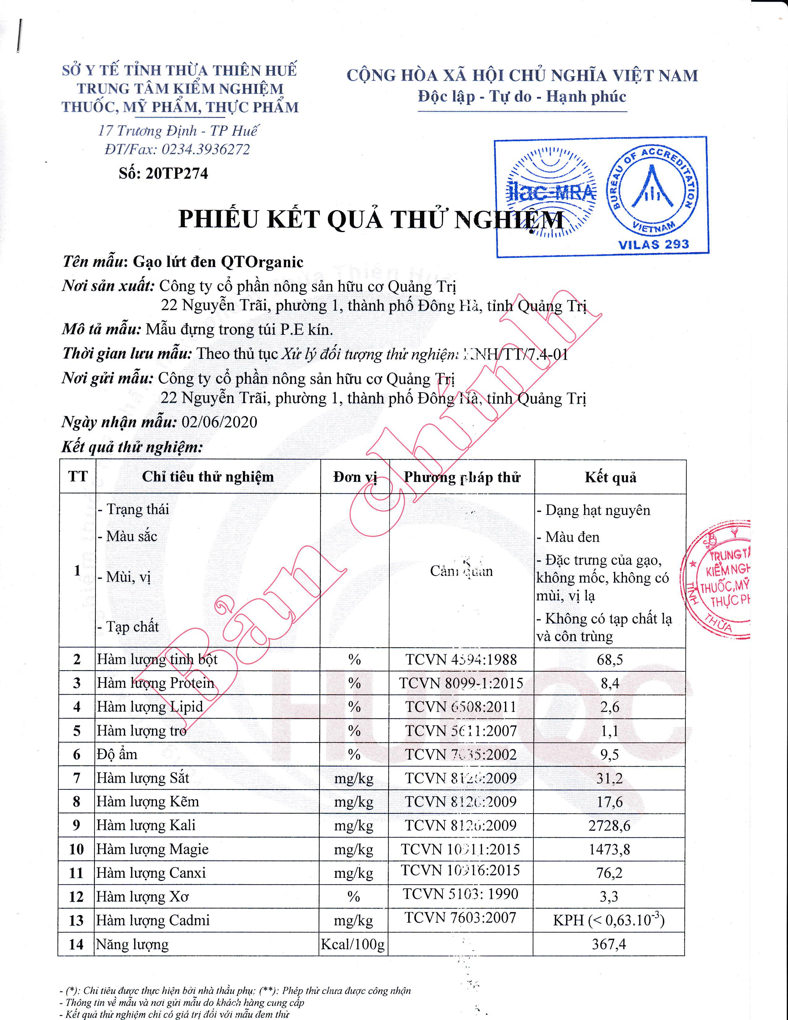 GẠO LỨT ĐEN TÚI 1 KG