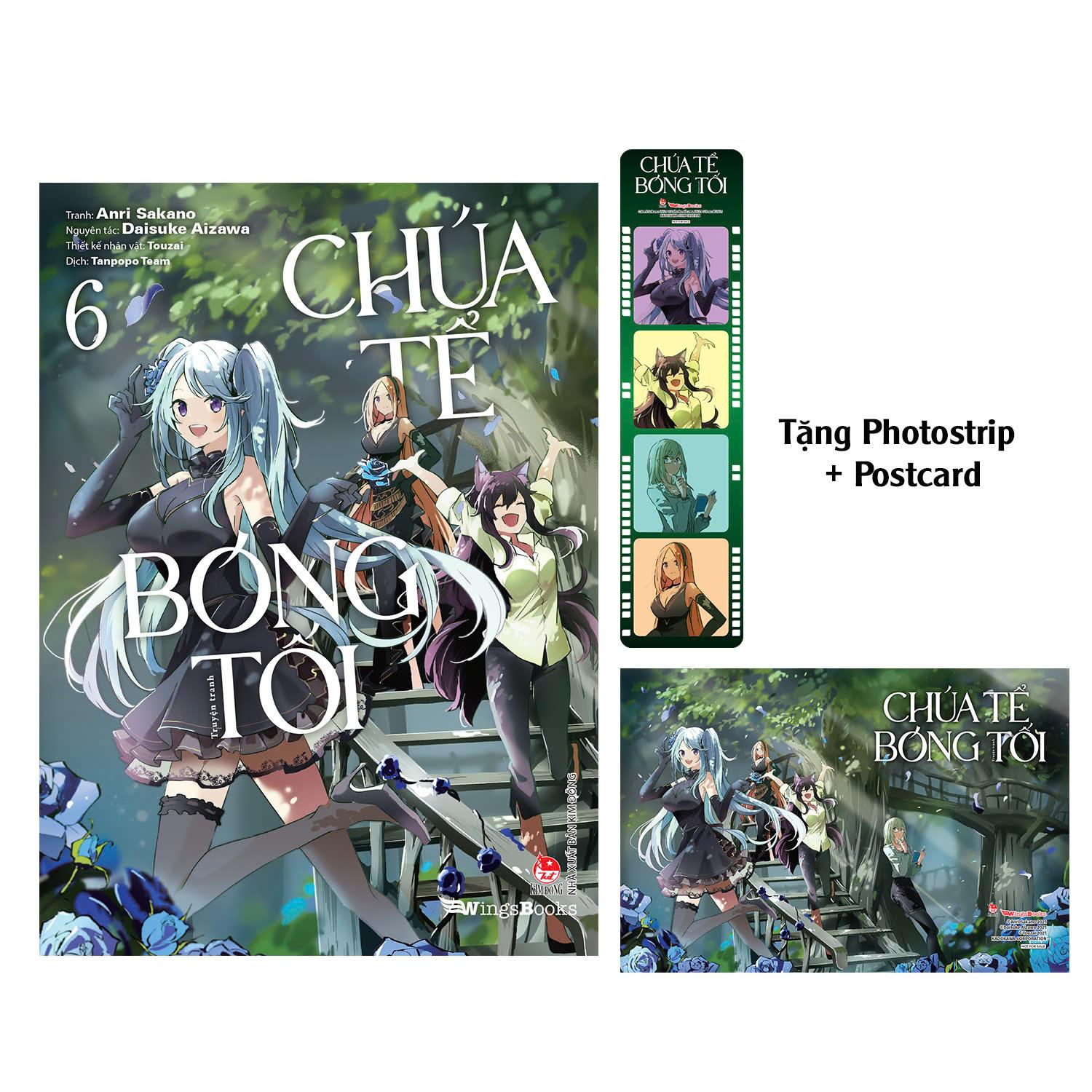 [Manga] Chúa Tể Bóng Tối - Tập 6 - Tặng Kèm Postcard + Photostrip
