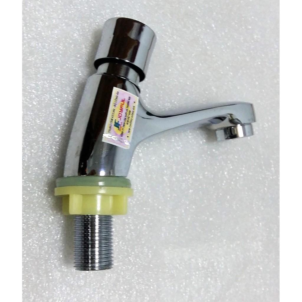Vòi rửa mặt đơn lạnh đồng tay ấn BVN 103 Tặng kèm 01 dây dẫn nước