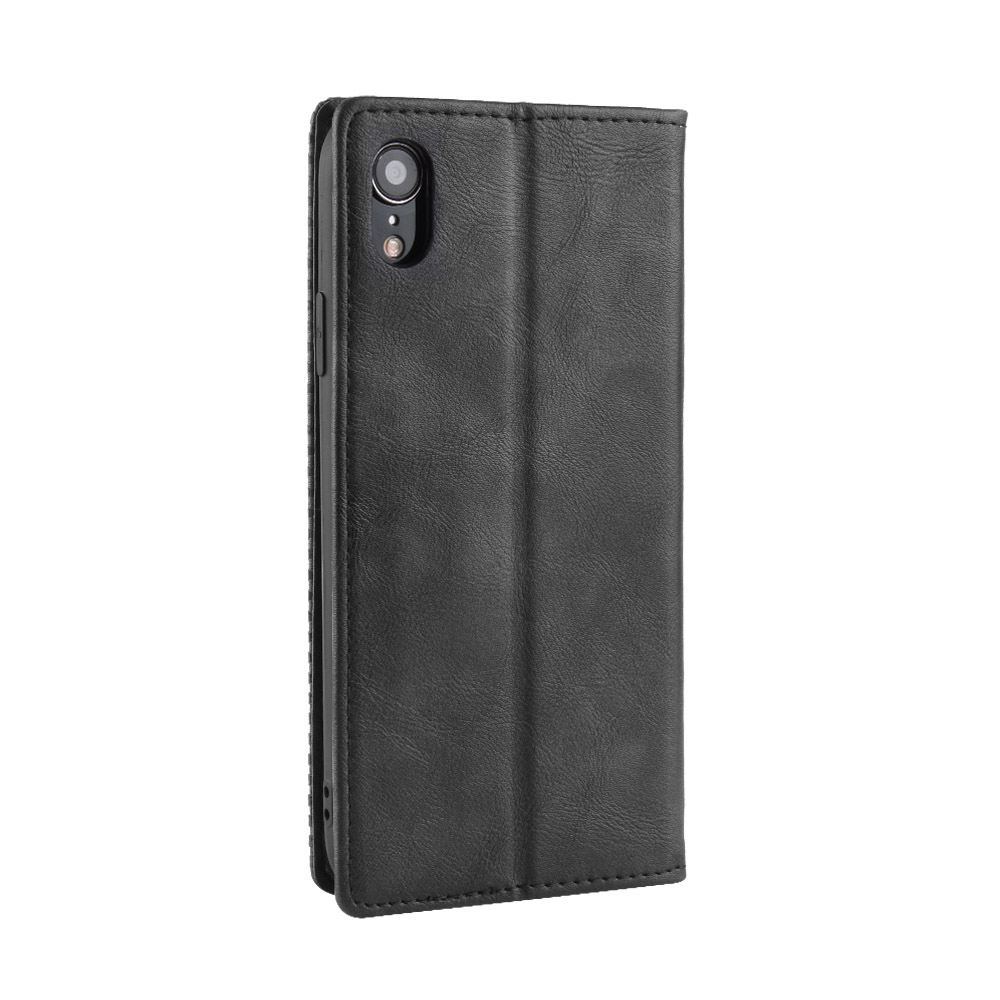 Bao da dạng ví, nam châm dành cho iPhone Xr Luxury Leather Case - Hàng nhập khẩu
