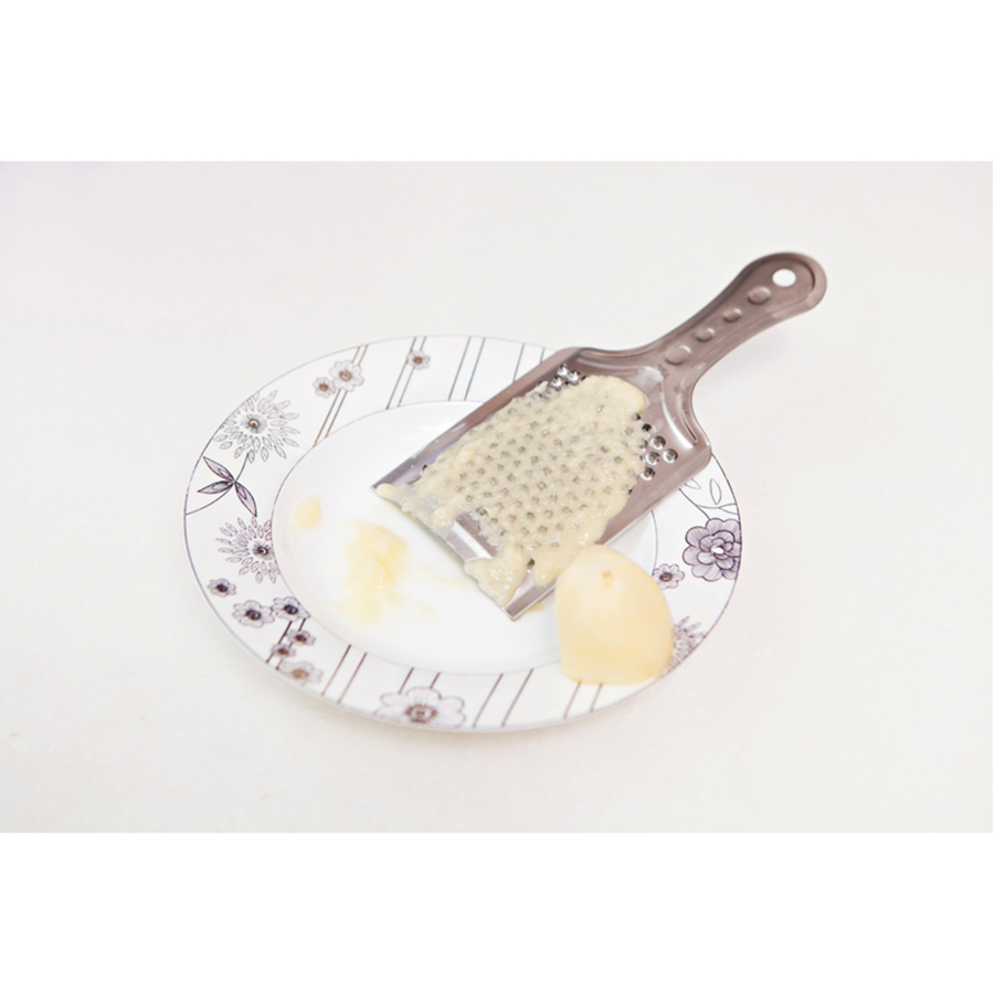 Bàn Nạo Inox Mài Nhỏ Thực Phẩm Có Tay Cầm - Nội Địa Nhật Bản