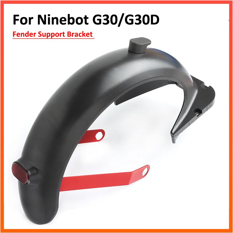 Hỗ trợ Fender Max G30 cho Segway 30D G30LP Kickscooter Mud Guard Sửa đổi bằng Aluminum Alloy Checket Color: Black