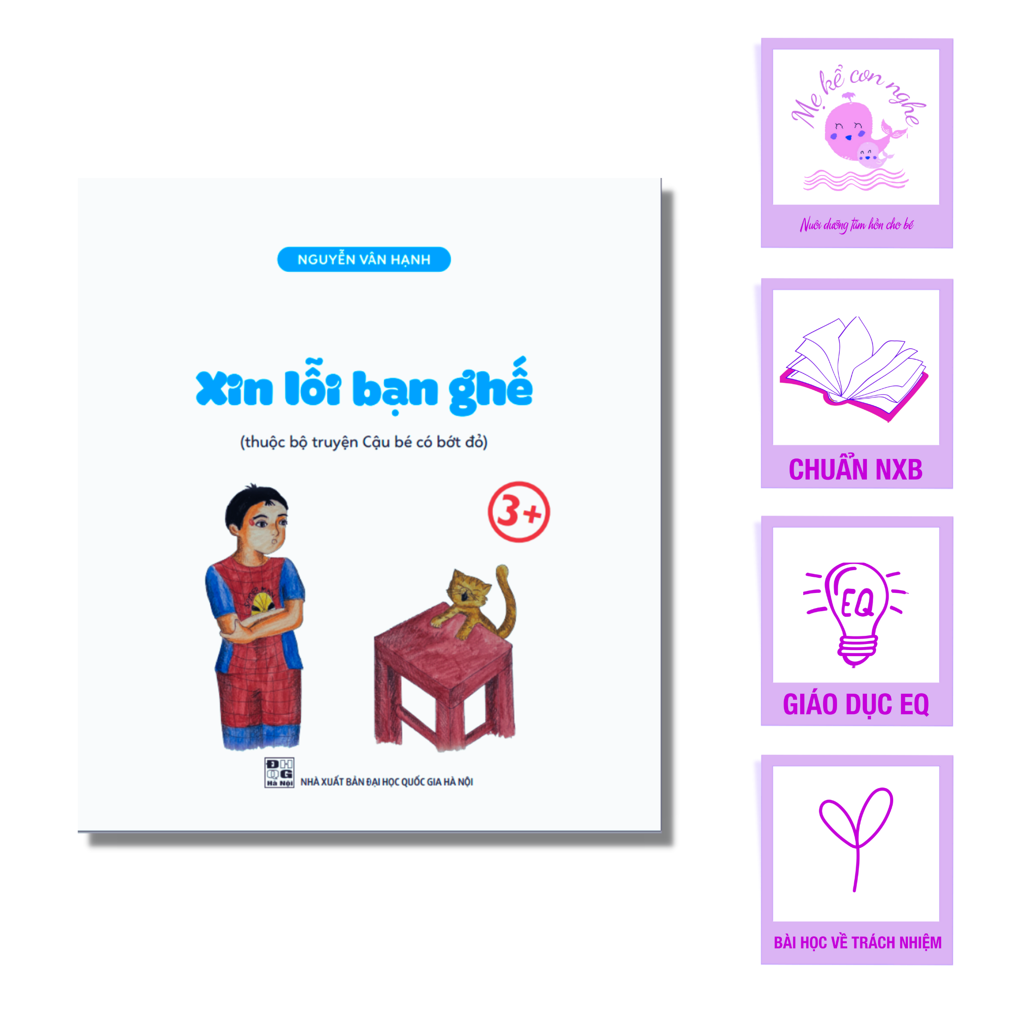 Truyện Ehon giáo dục EQ "Xin lỗi bạn ghế"