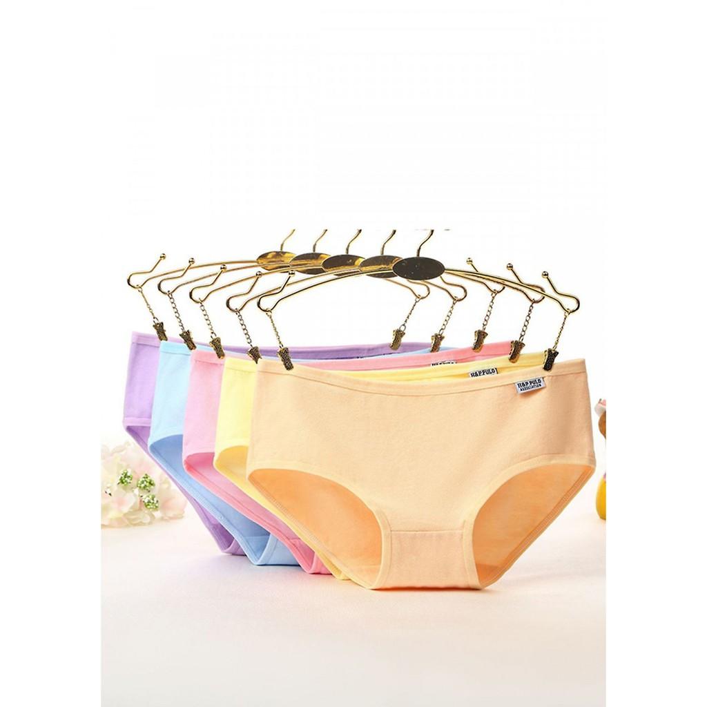Combo 10 quần lót cotton trơn